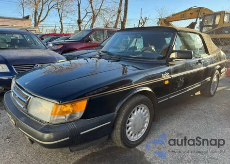 1988 Saab 900 из США, поврежденный, VIN YS3AT76L3J7040435